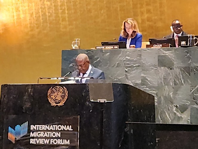 New York/Forum mondial des migrations I Les Comores plaident pour «une gouvernance migratoire humaine et solidaire»